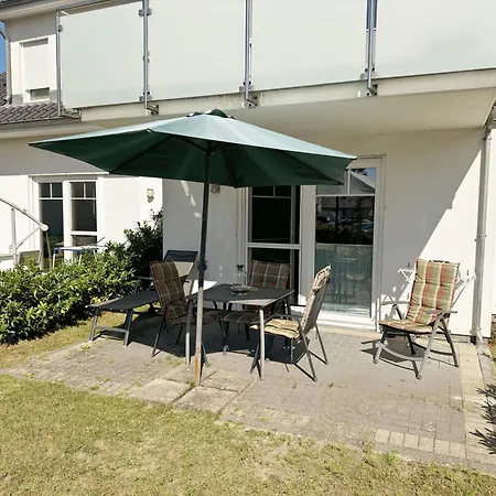 Haus Moewe Whg 02 Mit Balkon & Terrasse * Thiessow
